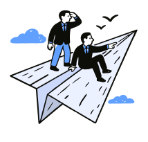 Ilustração de sucesso no envio do formulário